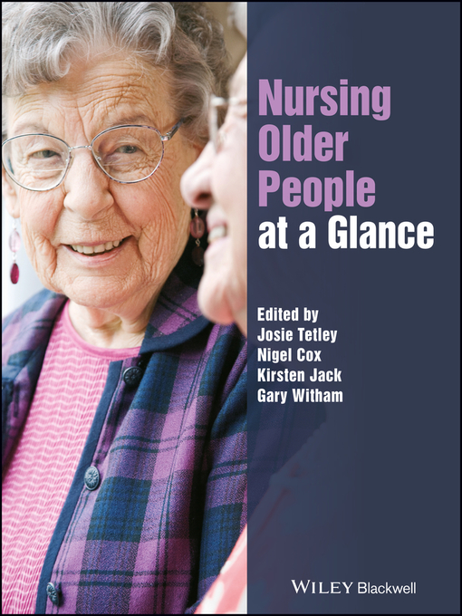 Title details for Nursing Older People at a Glance by Josephine Tetley - Available